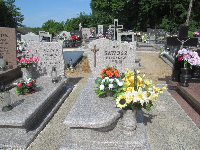 Grób Mirosław Sawosz