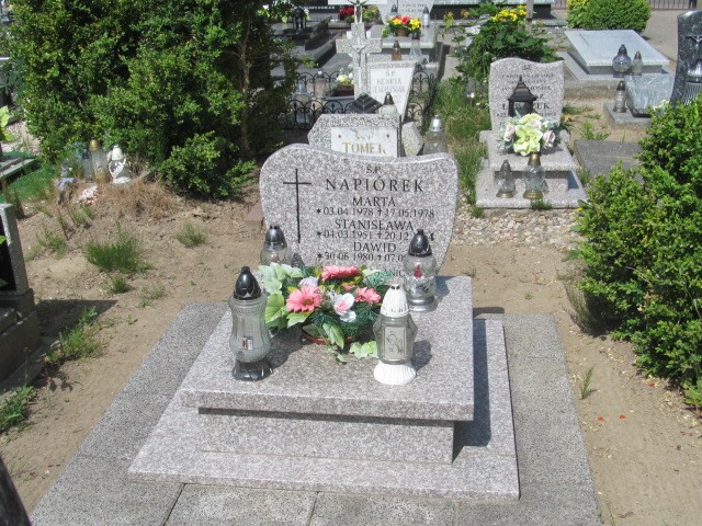 Grób Marta Napiórek