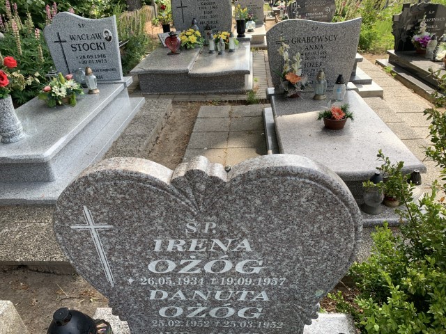 Irena Ożóg 1934 Darłowo - Grobonet - Wyszukiwarka osób pochowanych