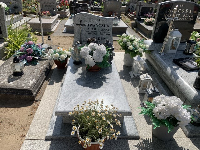 Grób Adam Iwańczuk