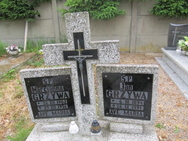 Marcjanna Grzywa 1902 Darłowo - Grobonet - Wyszukiwarka osób pochowanych