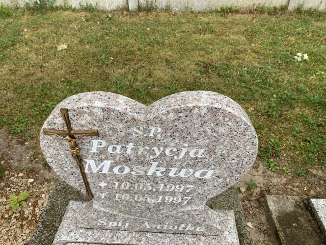 Patrycja Moskwa 1997 Darłowo - Grobonet - Wyszukiwarka osób pochowanych