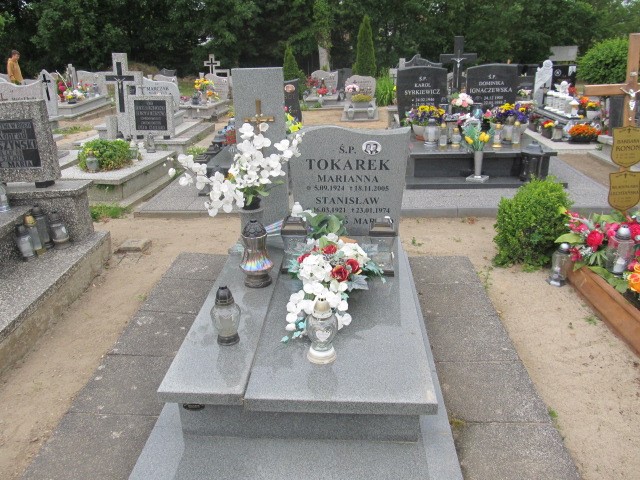 Grób Stanisław Tokarek