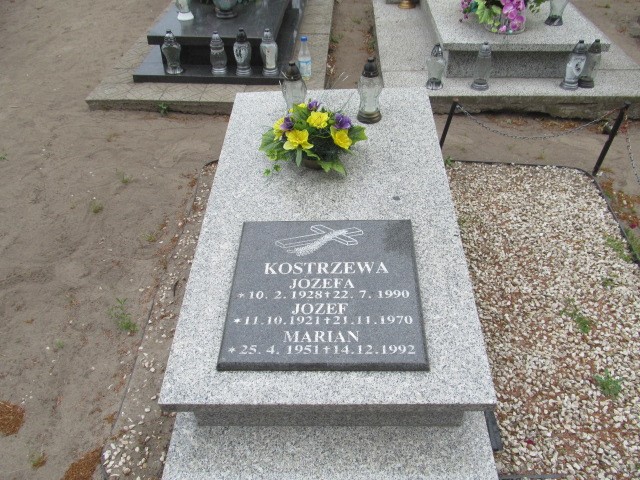 Grób Józefa Kostrzewa