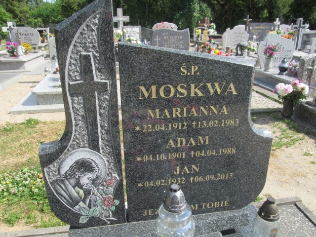 Adam Moskwa 1901 Darłowo - Grobonet - Wyszukiwarka osób pochowanych