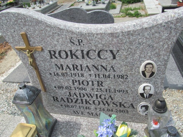 Jadwiga Radzikowska 1946 Darłowo - Grobonet - Wyszukiwarka osób pochowanych