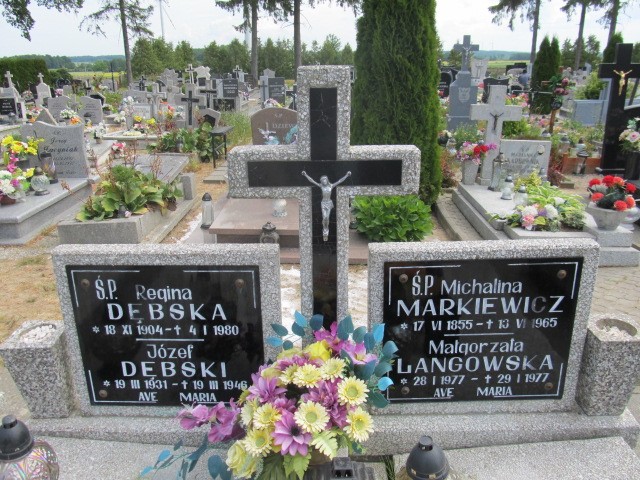 Regina Dębska 1904 Darłowo - Grobonet - Wyszukiwarka osób pochowanych
