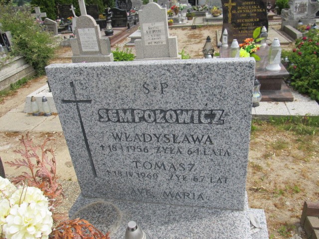 Władysława Sempołowicz Darłowo - Grobonet - Wyszukiwarka osób pochowanych