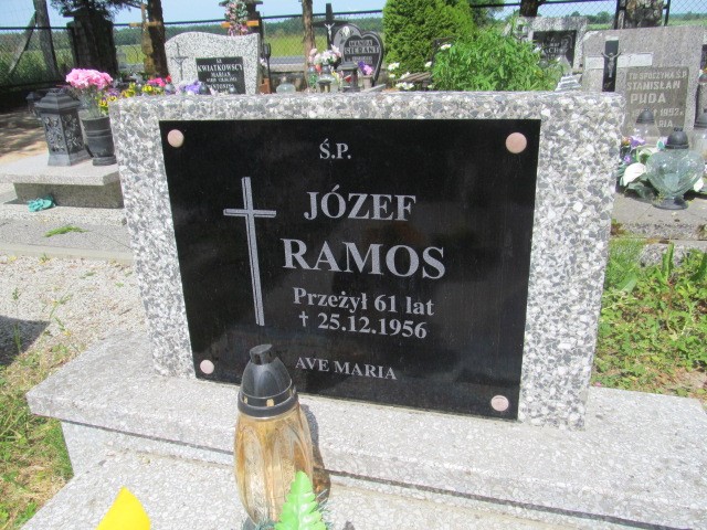 Józef Ramos Darłowo - Grobonet - Wyszukiwarka osób pochowanych