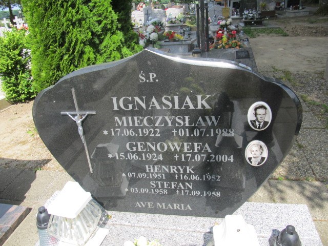 Henryk Ignasiak 1951 Darłowo - Grobonet - Wyszukiwarka osób pochowanych